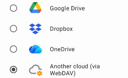 Choose you cloud provider